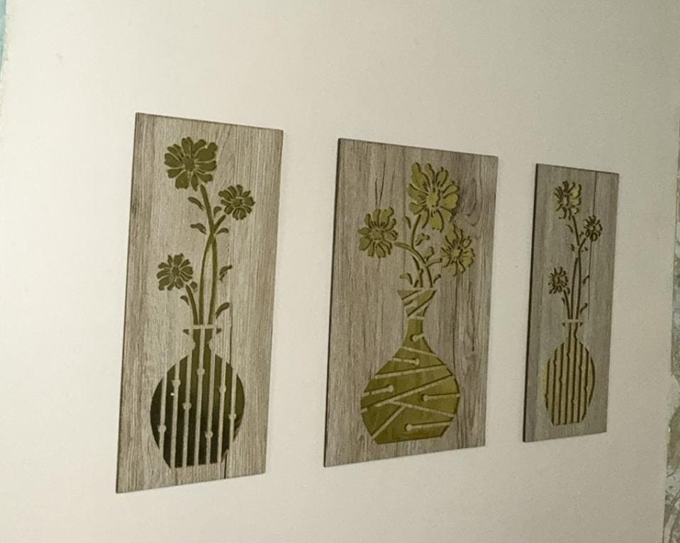 Wooden Art 3 Pcs Set