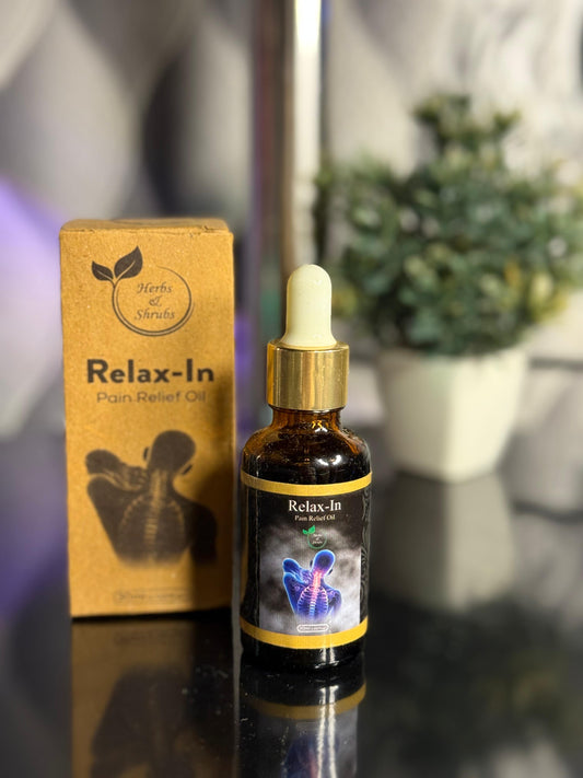 RELAX IN – Joint & Muscle Relief Oil